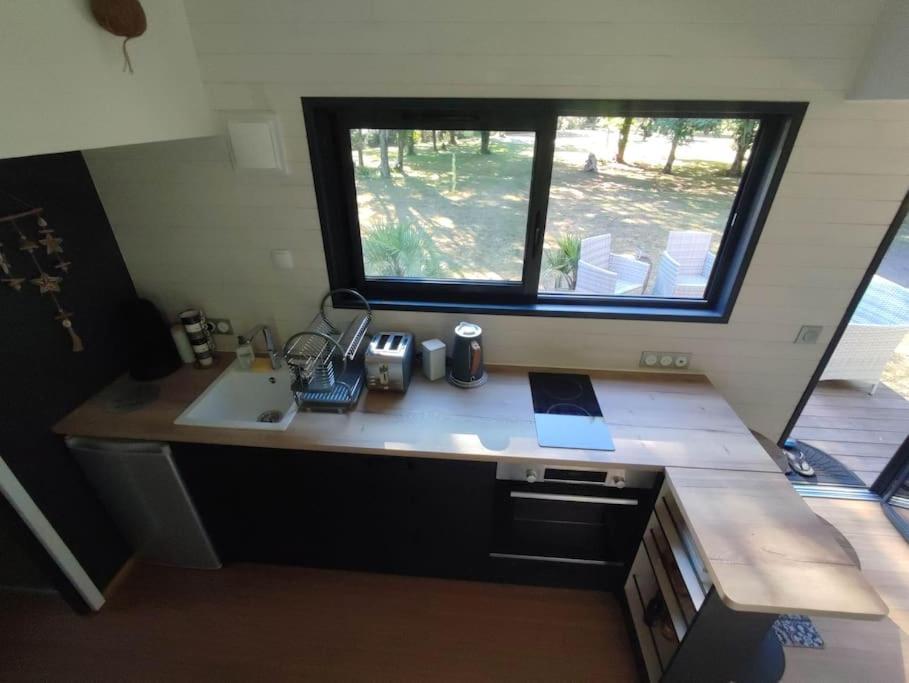 Gaillan-en-Médoc Tiny House Chez Carolineヴィラ エクステリア 写真